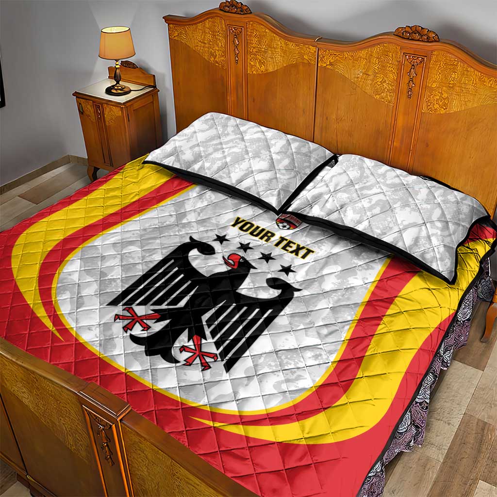 Custom Germany Football Quilt Bed Set 2026 Come On Die Nationalelf - Wonder Print Shop