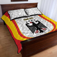 Custom Germany Football Quilt Bed Set 2026 Come On Die Nationalelf - Wonder Print Shop