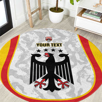 Custom Germany Football Round Carpet 2026 Come On Die Nationalelf - Wonder Print Shop