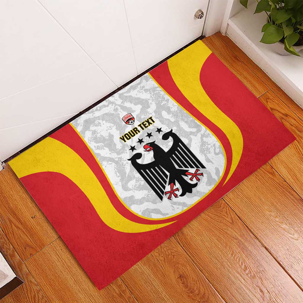Custom Germany Football Rubber Doormat 2026 Come On Die Nationalelf - Wonder Print Shop