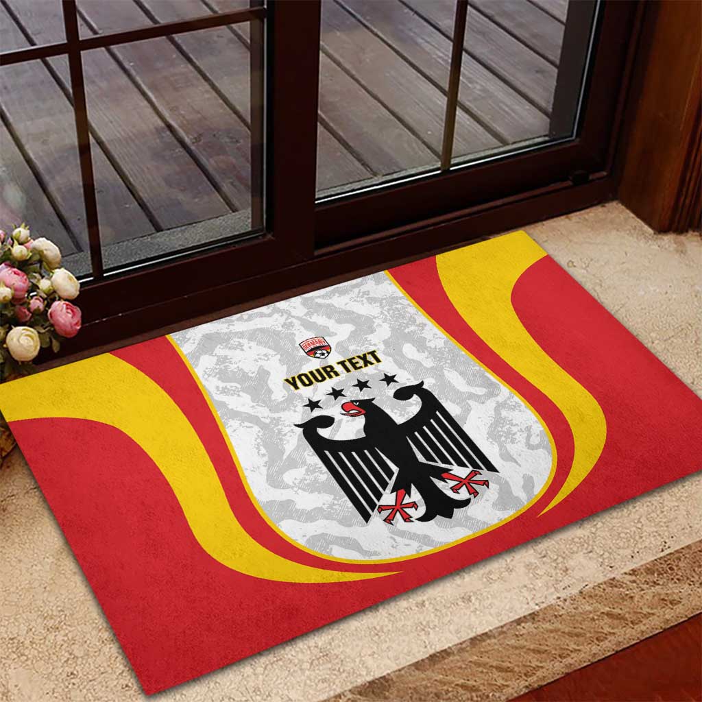 Custom Germany Football Rubber Doormat 2026 Come On Die Nationalelf - Wonder Print Shop