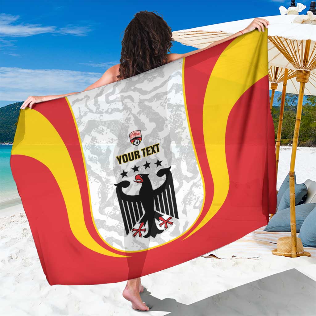 Custom Germany Football Sarong 2026 Come On Die Nationalelf - Wonder Print Shop