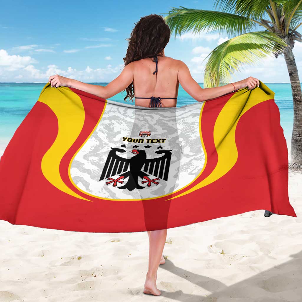 Custom Germany Football Sarong 2026 Come On Die Nationalelf - Wonder Print Shop