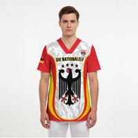 Custom Germany Football Scrub Top 2026 Come On Die Nationalelf - Wonder Print Shop