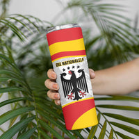 Custom Germany Football Skinny Tumbler 2026 Come On Die Nationalelf - Wonder Print Shop