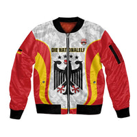 Custom Germany Football Sleeve Zip Bomber Jacket 2026 Come On Die Nationalelf - Wonder Print Shop