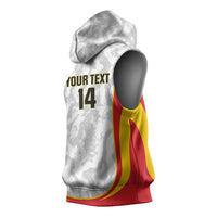 Custom Germany Football Sleeveless Hoodie 2026 Come On Die Nationalelf - Wonder Print Shop