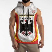 Custom Germany Football Sleeveless Hoodie 2026 Come On Die Nationalelf - Wonder Print Shop