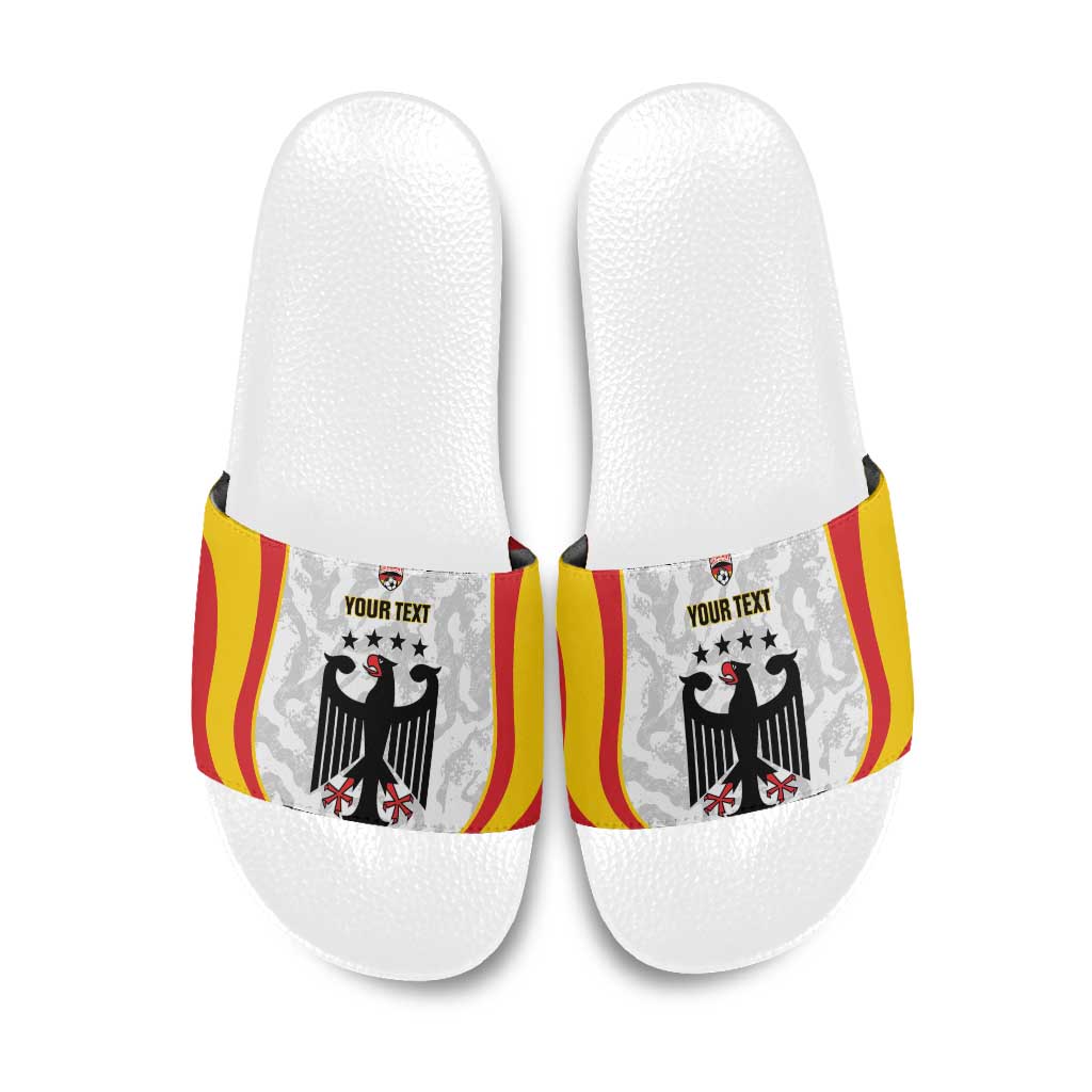Custom Germany Football Slide Sandals 2026 Come On Die Nationalelf - Wonder Print Shop