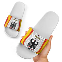 Custom Germany Football Slide Sandals 2026 Come On Die Nationalelf - Wonder Print Shop