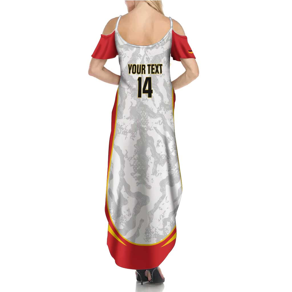 Custom Germany Football Summer Maxi Dress 2026 Come On Die Nationalelf - Wonder Print Shop