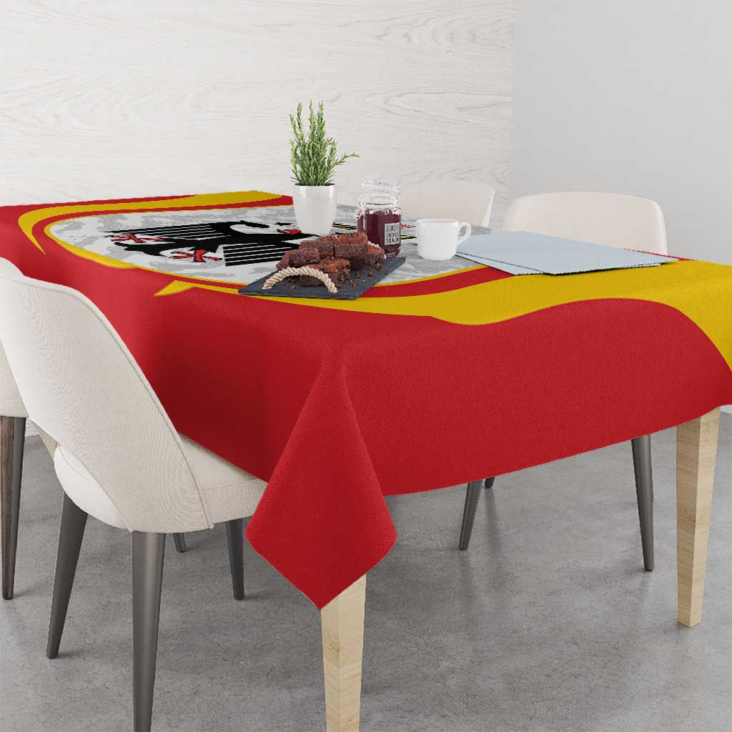Custom Germany Football Tablecloth 2026 Come On Die Nationalelf - Wonder Print Shop