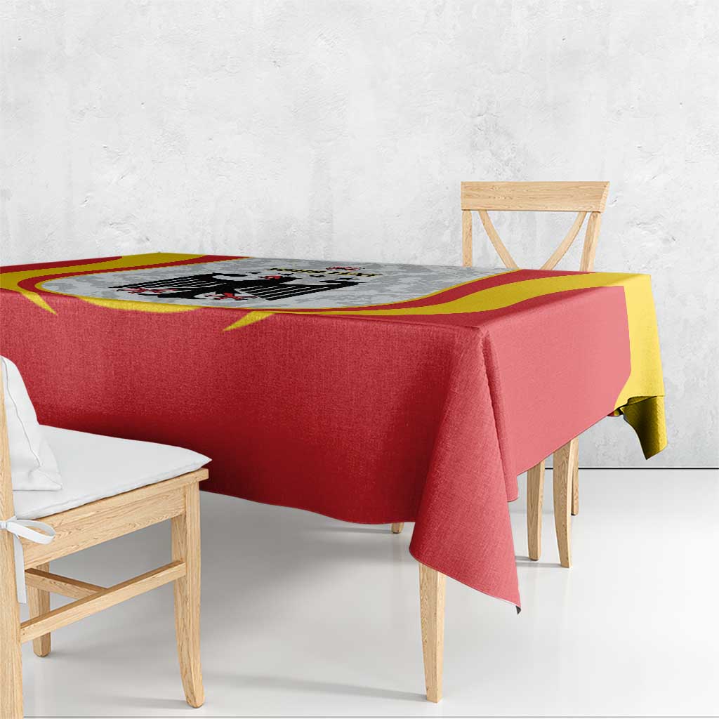 Custom Germany Football Tablecloth 2026 Come On Die Nationalelf - Wonder Print Shop