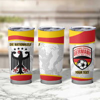 Custom Germany Football Tumbler Cup 2026 Come On Die Nationalelf - Wonder Print Shop