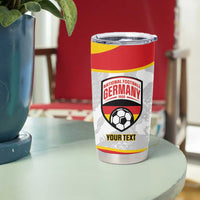 Custom Germany Football Tumbler Cup 2026 Come On Die Nationalelf - Wonder Print Shop
