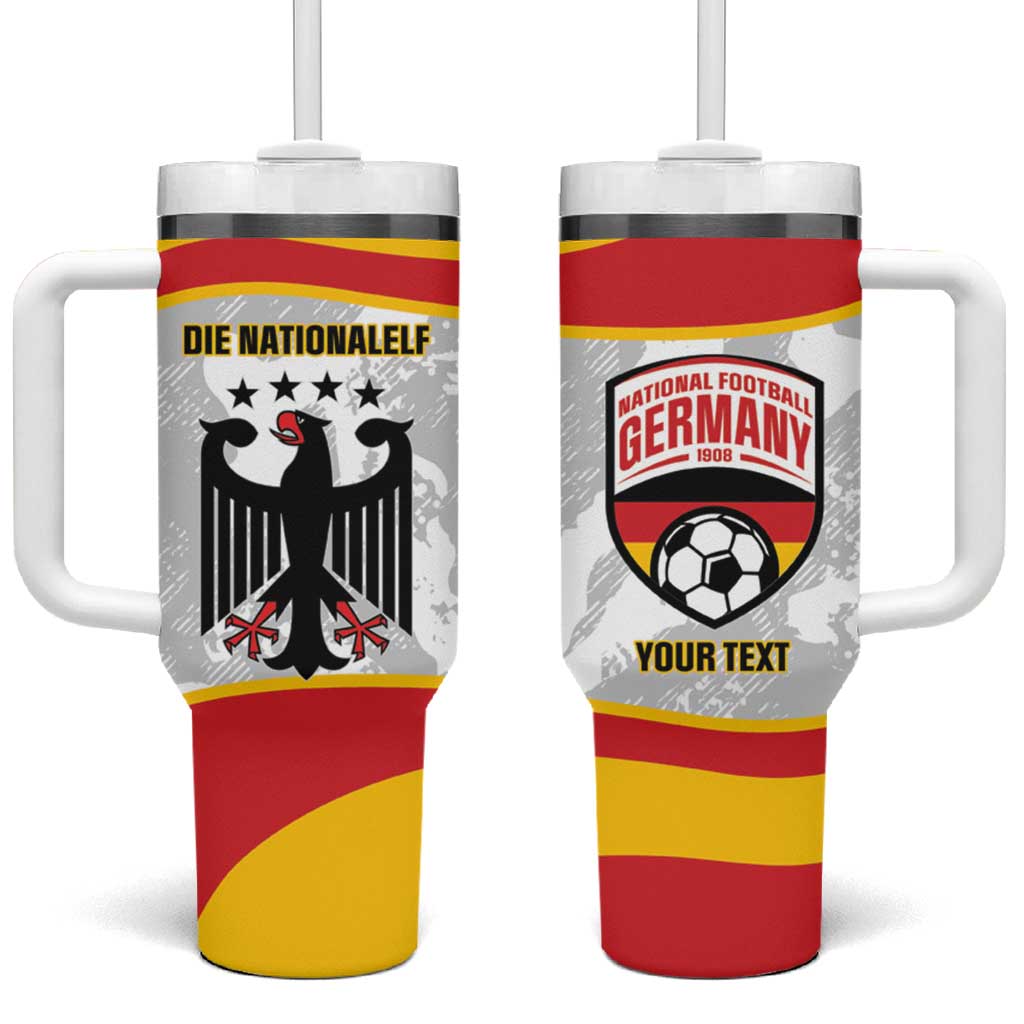 Custom Germany Football Tumbler With Handle 2026 Come On Die Nationalelf - Wonder Print Shop