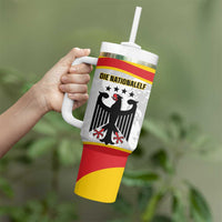 Custom Germany Football Tumbler With Handle 2026 Come On Die Nationalelf - Wonder Print Shop
