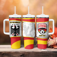 Custom Germany Football Tumbler With Handle 2026 Come On Die Nationalelf - Wonder Print Shop