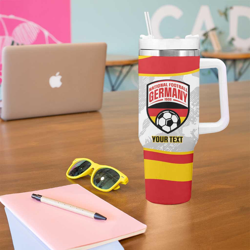 Custom Germany Football Tumbler With Handle 2026 Come On Die Nationalelf - Wonder Print Shop