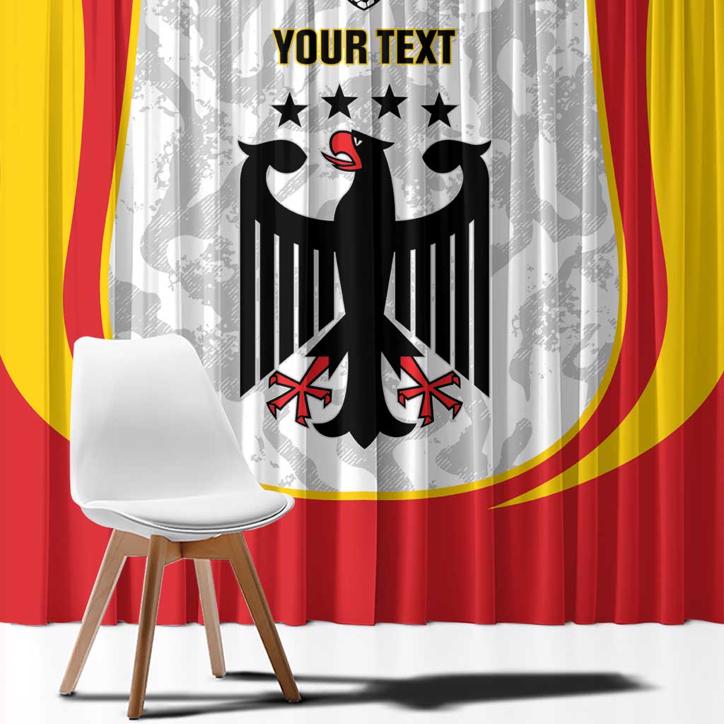 Custom Germany Football Window Curtain 2026 Come On Die Nationalelf - Wonder Print Shop