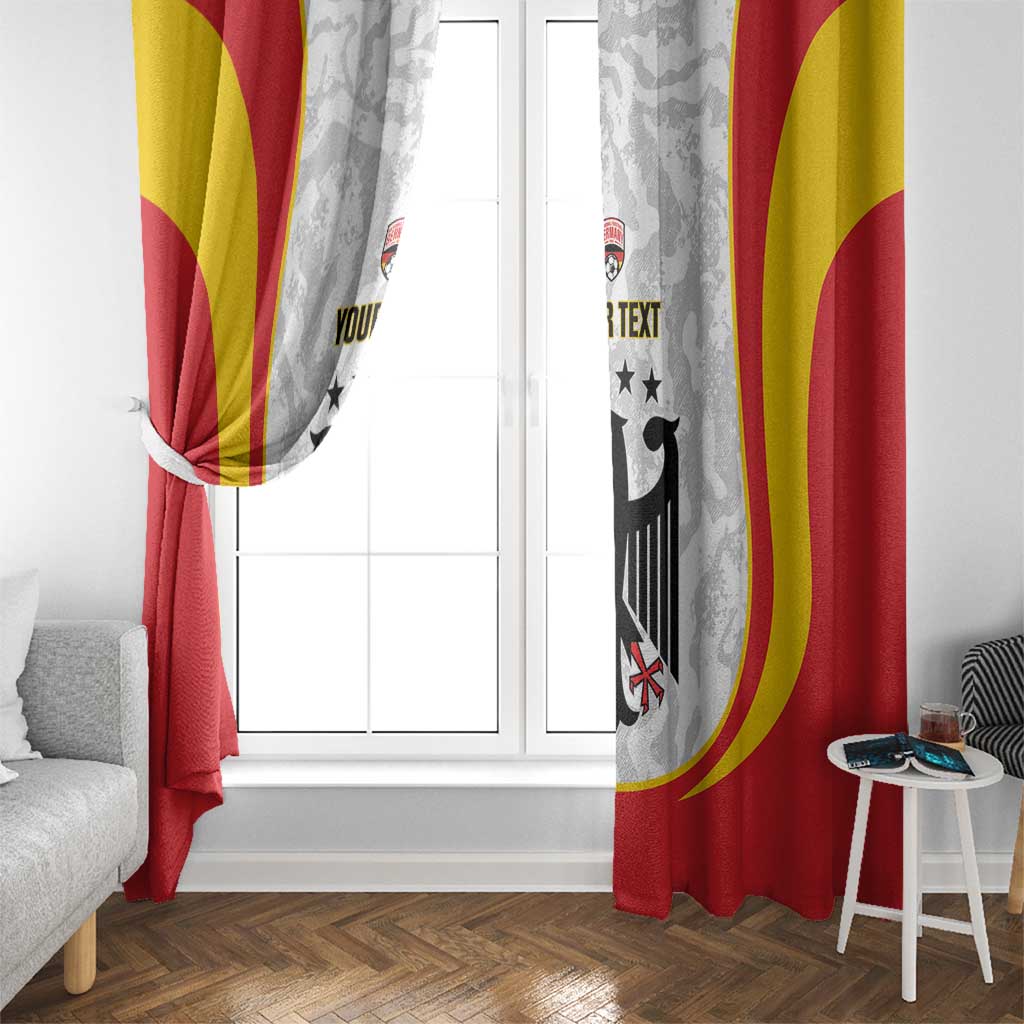 Custom Germany Football Window Curtain 2026 Come On Die Nationalelf - Wonder Print Shop