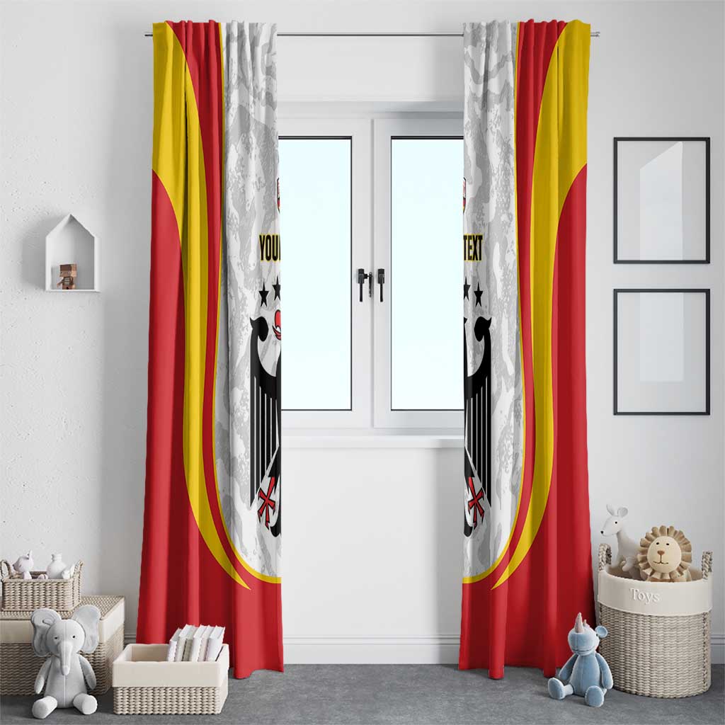 Custom Germany Football Window Curtain 2026 Come On Die Nationalelf - Wonder Print Shop