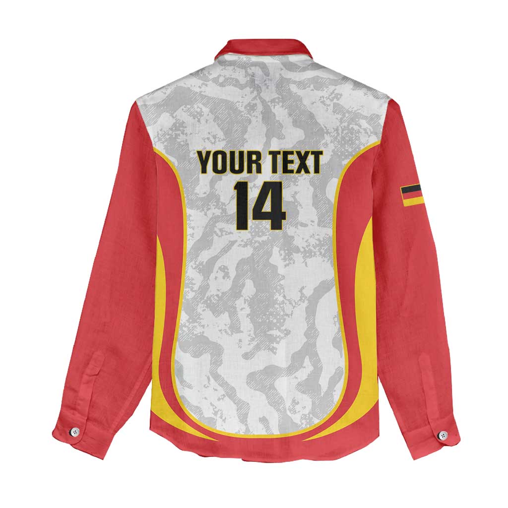 Custom Germany Football Women Casual Shirt 2026 Come On Die Nationalelf - Wonder Print Shop