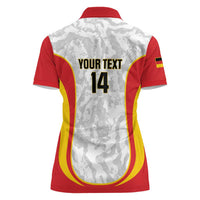 Custom Germany Football Women Polo Shirt 2026 Come On Die Nationalelf - Wonder Print Shop