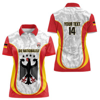 Custom Germany Football Women Polo Shirt 2026 Come On Die Nationalelf - Wonder Print Shop