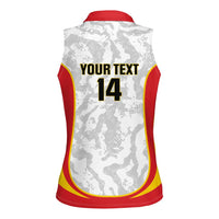 Custom Germany Football Women Sleeveless Polo Shirt 2026 Come On Die Nationalelf - Wonder Print Shop