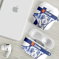 Finland Independence Day AirPods Case Suomi 1917 Proud Flag Finnish Folk Pattern - Wonder Print Shop