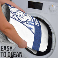 Finland Independence Day Bathroom Set Suomi 1917 Proud Flag Finnish Folk Pattern - Wonder Print Shop