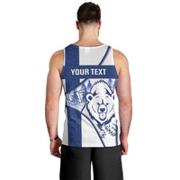 Personalised Finland Independence Day Men Tank Top Suomi 1917 Proud Flag Finnish Folk Pattern - Wonder Print Shop