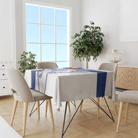 Finland Independence Day Tablecloth Suomi 1917 Proud Flag Finnish Folk Pattern - Wonder Print Shop