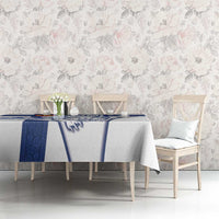 Finland Independence Day Tablecloth Suomi 1917 Proud Flag Finnish Folk Pattern - Wonder Print Shop