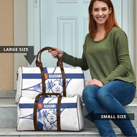 Finland Independence Day Travel Bag Suomi 1917 Proud Flag Finnish Folk Pattern - Wonder Print Shop