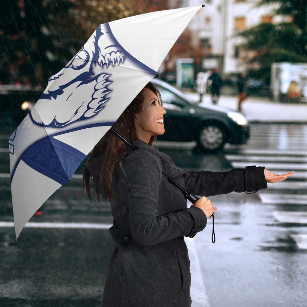 Finland Independence Day Umbrella Suomi 1917 Proud Flag Finnish Folk Pattern - Wonder Print Shop