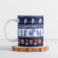 Finland Christmas Ceramic Mug Suomen Tasavalta Hyvaa Joulua - Wonder Print Shop