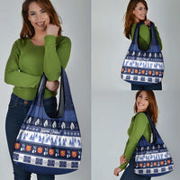 Finland Christmas Grocery Bag Suomen Tasavalta Hyvaa Joulua - Wonder Print Shop