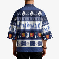 Finland Christmas Kimono Suomen Tasavalta Hyvaa Joulua - Wonder Print Shop