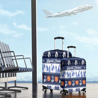 Finland Christmas Luggage Cover Suomen Tasavalta Hyvaa Joulua - Wonder Print Shop