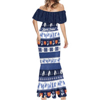 Finland Christmas Mermaid Dress Suomen Tasavalta Hyvaa Joulua - Wonder Print Shop