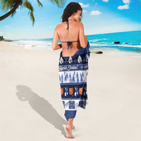 Finland Christmas Sarong Suomen Tasavalta Hyvaa Joulua - Wonder Print Shop