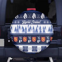 Finland Christmas Spare Tire Cover Suomen Tasavalta Hyvaa Joulua - Wonder Print Shop