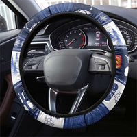 Finland Christmas Steering Wheel Cover Suomen Tasavalta Hyvaa Joulua - Wonder Print Shop
