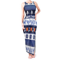 Finland Christmas Tank Maxi Dress Suomen Tasavalta Hyvaa Joulua - Wonder Print Shop