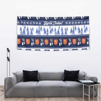 Finland Christmas Tapestry Suomen Tasavalta Hyvaa Joulua - Wonder Print Shop