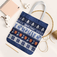 Finland Christmas Tote Bag Suomen Tasavalta Hyvaa Joulua - Wonder Print Shop