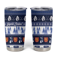 Finland Christmas Tumbler Cup Suomen Tasavalta Hyvaa Joulua - Wonder Print Shop