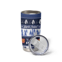 Finland Christmas Tumbler Cup Suomen Tasavalta Hyvaa Joulua - Wonder Print Shop
